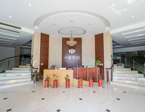 Reception area