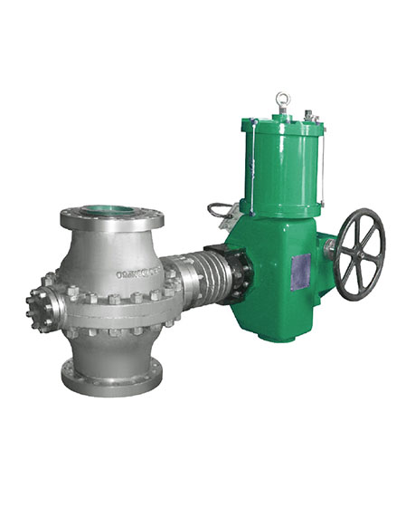 High temperature wear-resistant ball valve