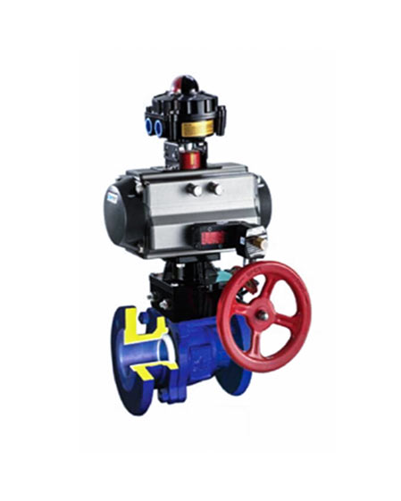 Lined ball valve