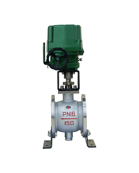 High performance V-shaped sealed ball valve