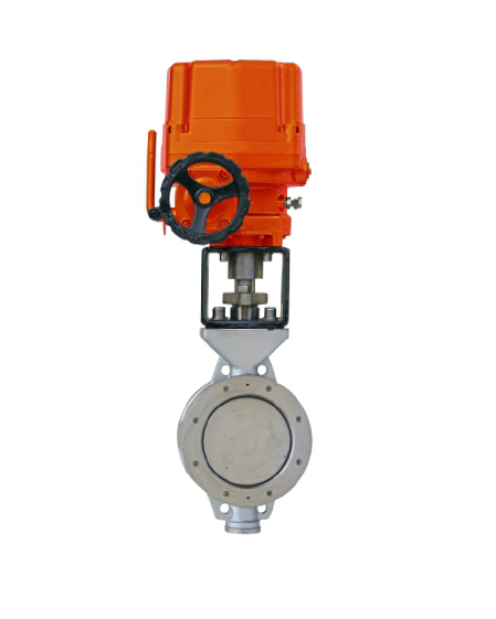 Triple eccentric metal hard seal butterfly valve