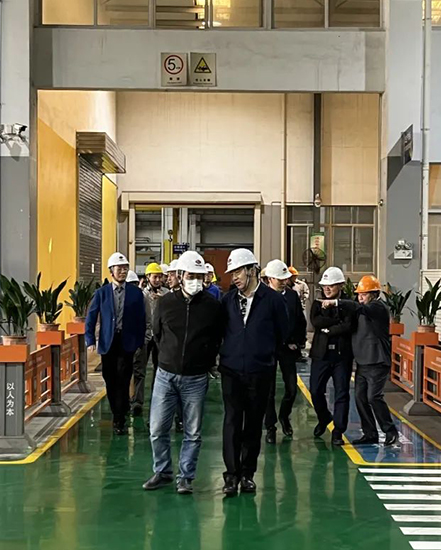Warmly welcome all the experts from the control ball valve quality and technology improvement project research team to visit our company